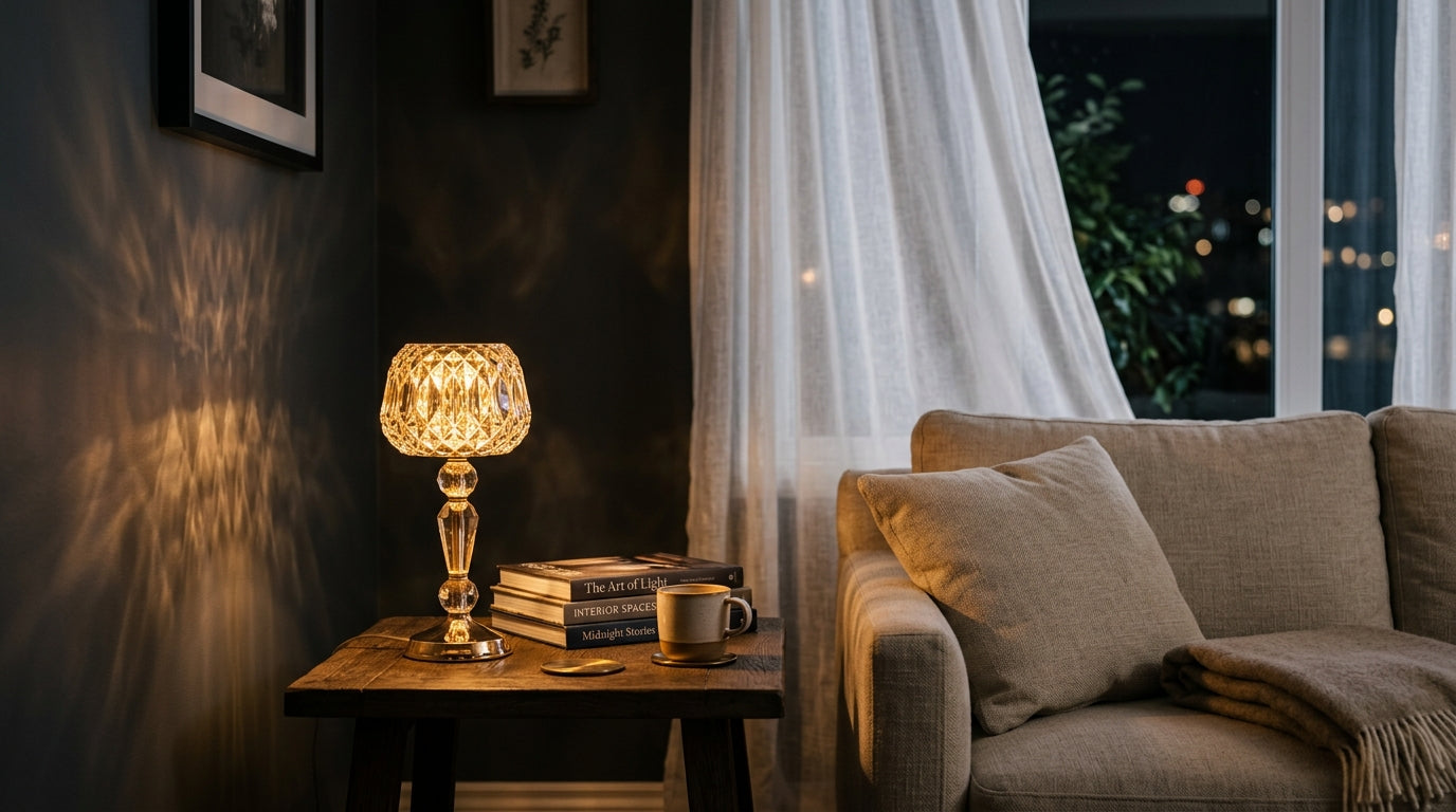 Velunexa lamp in warm home