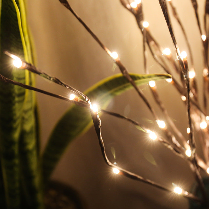 Led Tree Lights Lanterns Battery Lights Bar Wedding Decoration Outdoor Creative Courtyard Living Room Layout Branch Lights 20 Lights