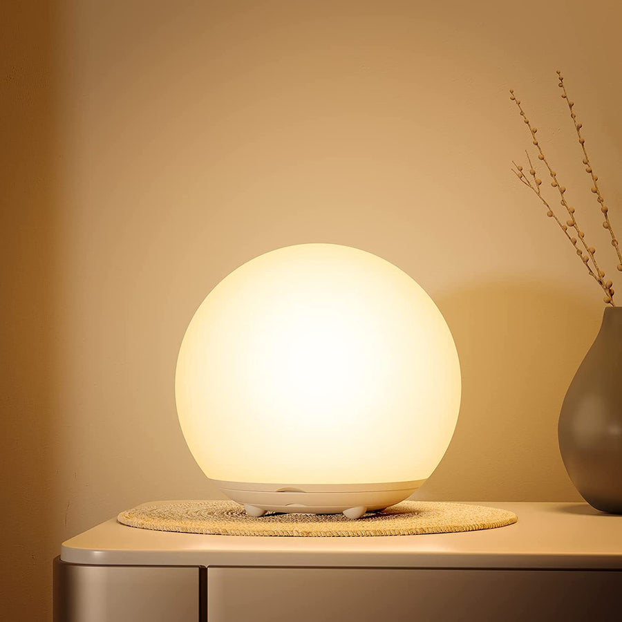 Gesture Control RGB Night Light — Touch Rechargeable Bedside Lamp with Timer, Dimmable Warm & Color Modes